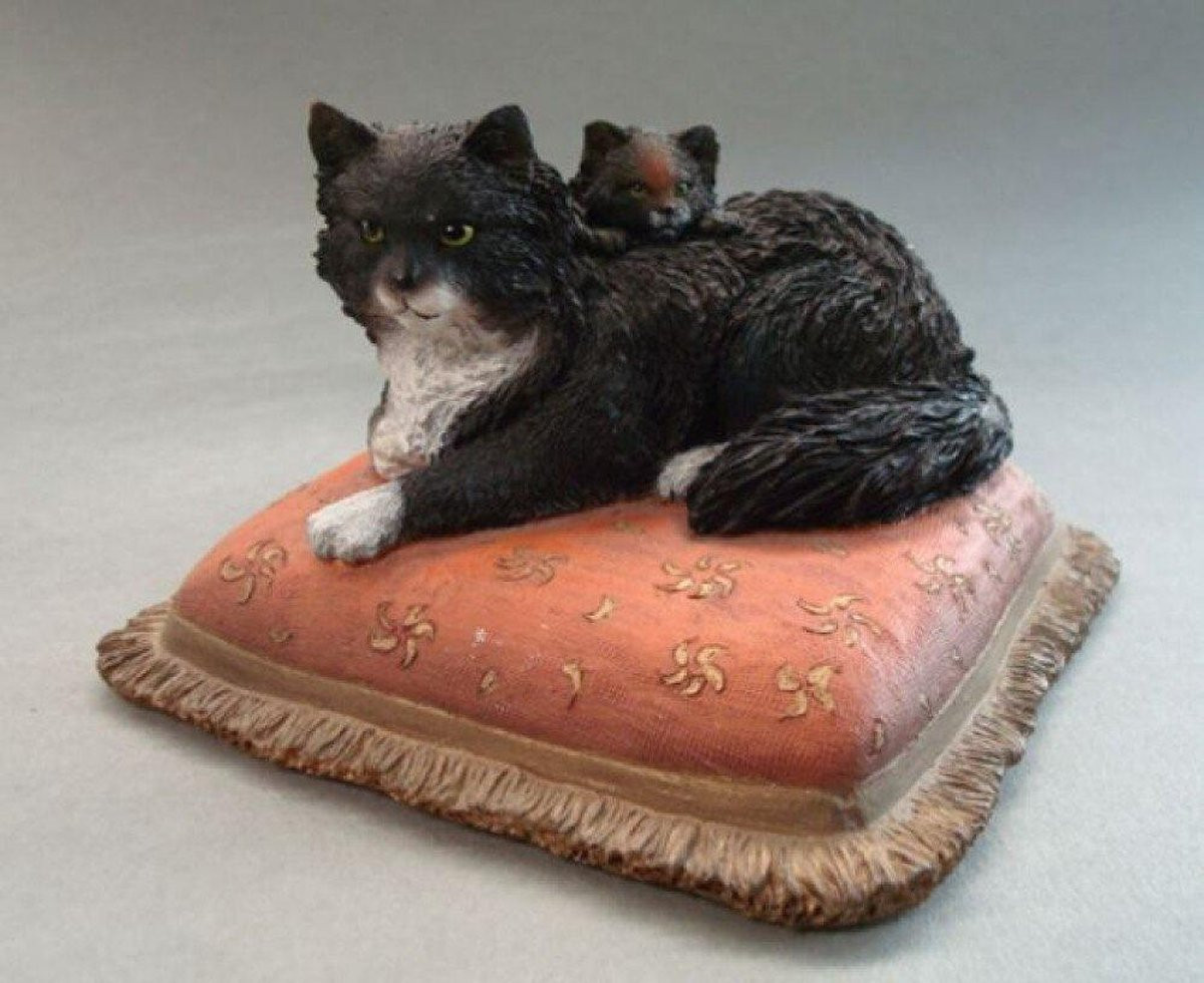 Werk, rust en spel 1896 - Henriette Ronner-Knip - Tabletop