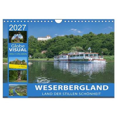 WESERBERGLAND - Land der stillen Schönheit (Wandkalender 2027 DIN A4 quer), CALVENDO Monatskalender