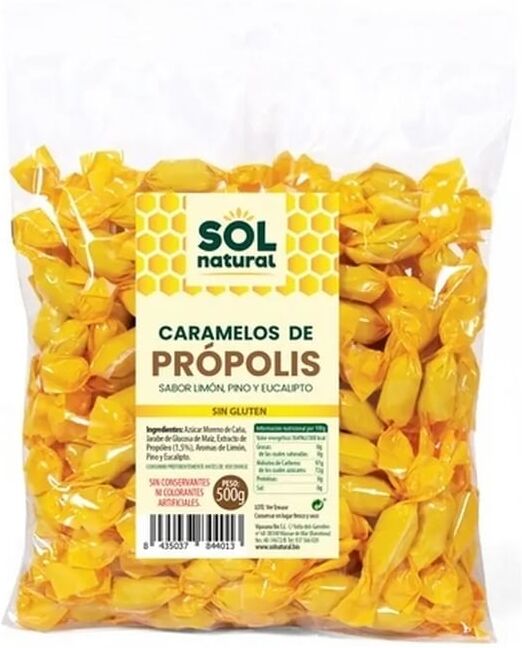 Sol Natural Caramelos De Própolis 500g
