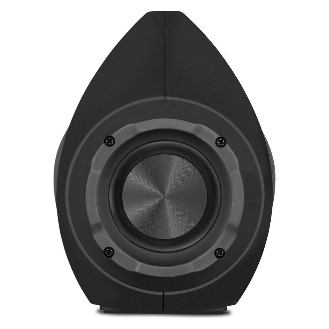 Sven Lautsprecher PS-425, schwarz (12W, Bluetooth, UKW, USB, Micro SD, LED-Bildschirm, 1500mA*h) SV (10 h) (PS-425)