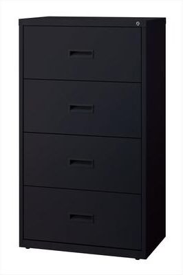 Hirsh HL1000 Series 30-inch Wide 4-drawer Commercial Lateral File Cabinet