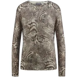 Rundhals-Pullover BASLER mehrfarbig, 38