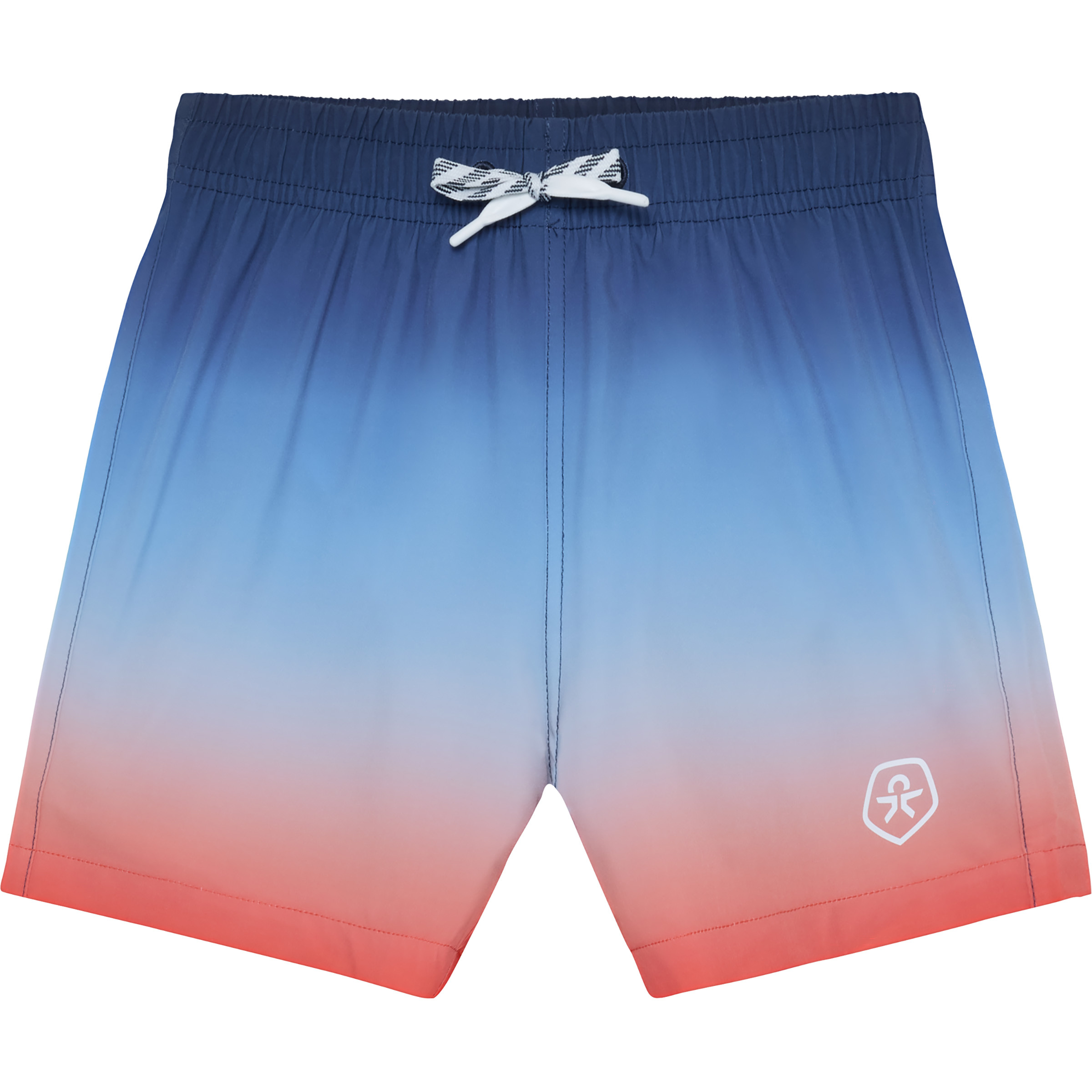 Color Kids Aop & Magic Badehose Kinder Badeshorts blau Größe 140 Lifestyle Schnell trocknend