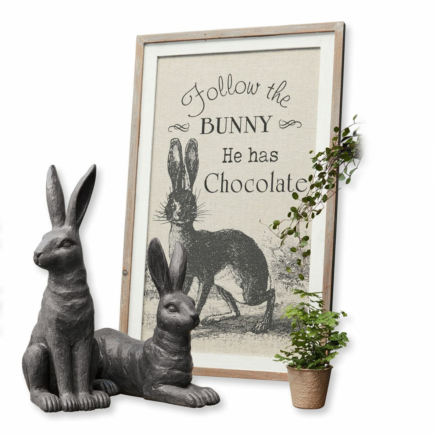 Loberon Decoboard Chocolate bruin/zwart