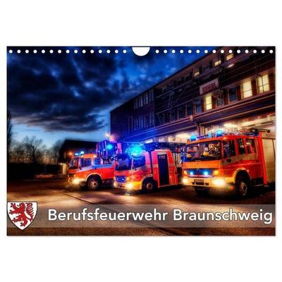 Berufsfeuerwehr Braunschweig (Wandkalender 2027 DIN A4 quer), CALVENDO Monatskalender