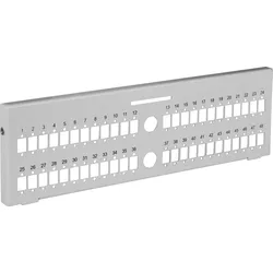 EFB 53604.3V2 Verteilerplatte 48 SC-Simplex für Wandverteiler 53604.1V2 (32cm ) 536043V2