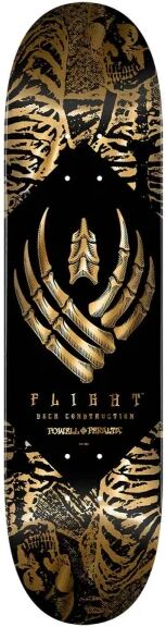 Skateboard Deck Powell Peralta Skeleton Flight (8.63" - Gelb)
