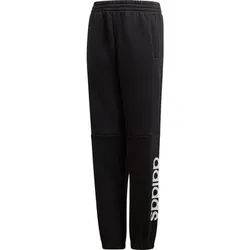 ADIDAS Kinder Linear Hose, Größe 140 in Schwarz Schwarz