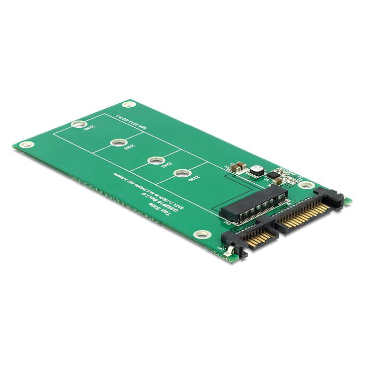 Delock Konverter SATA 22 Pin > M.2 NGFF (62551)