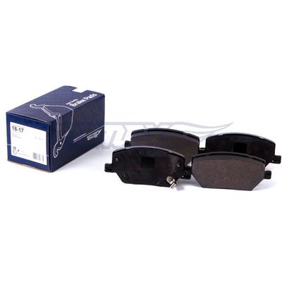 TOMEX BRAKES Bremsbelagsatz, Scheibenbremse tx1817 Vorderachse für Fiat JEEP (GAC FCA)
