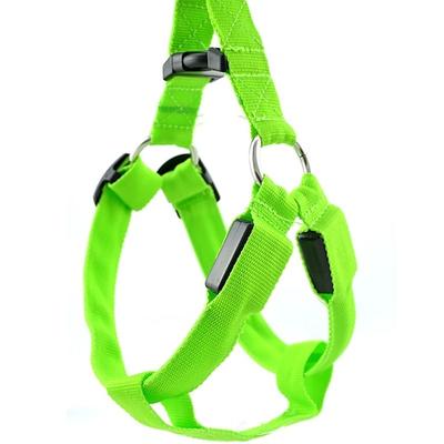 Hund Geschirre LED-Lampen Sicherheit Einfarbig