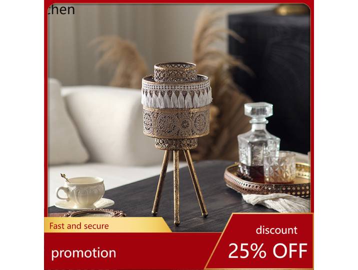 Zml – porte-bougie creux en fer forgé, décoration romantique pour la maison, accessoires pour dîner à la chandelle