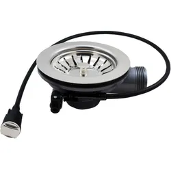Neuesbad Ablauf mit Sieb 3, 5'' für automatischen Siphon für Granitspülen NB1DEXZL00LU001