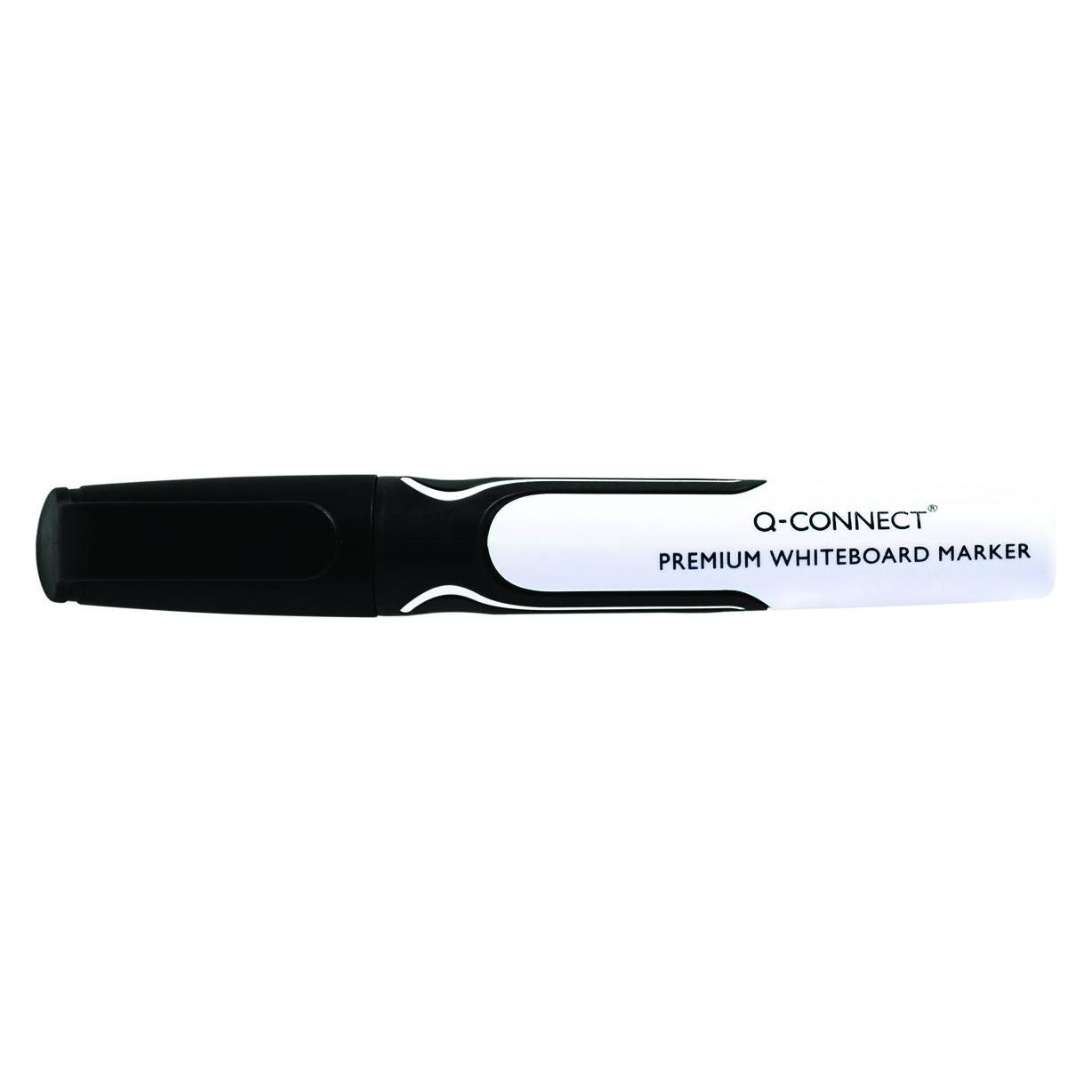 Q-Connect Premium-Whiteboardmarker, rund, 2-3 mm (Linie), hängend, schwarz (41905294)