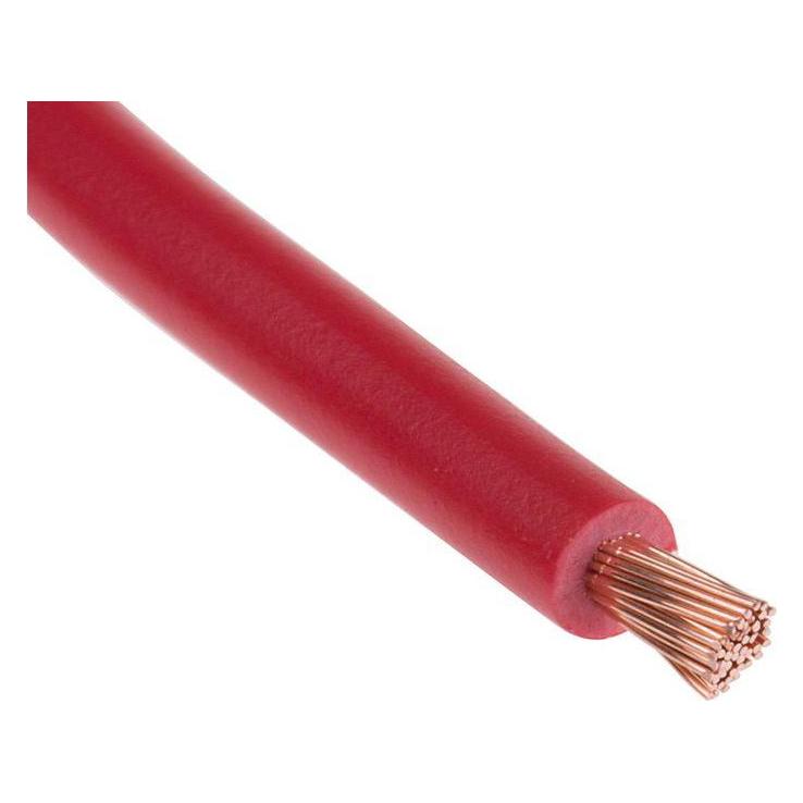 RS PRO BK PVC Flexi Switchgear 2.5 Red Cable (25 m) (8114453)