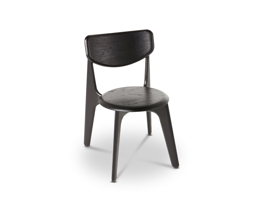 Tom Dixon Slab Side Stuhl (Eiche schwarz) Eiche schwarz SLC01BL
