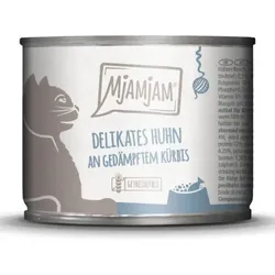 MjAMjAM Katze Sparpaket 12x200g  Huhn mit Kürbis