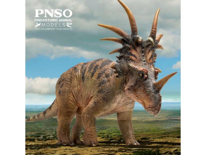 Modèles de dinosaures préhistoriques PNSO: 59Anthony Le Styracosaurus