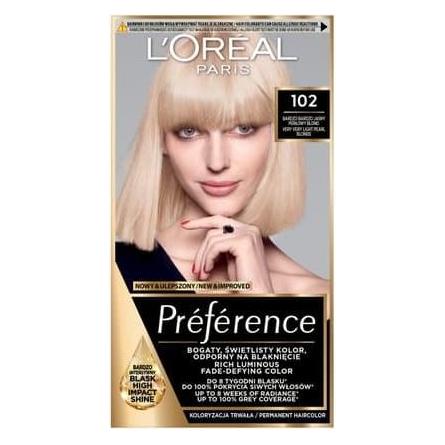 L'Oréal Paris L'Oreal Feria Preference Hair Dye 102 Iridescentiss (Blond) (3600521394861)