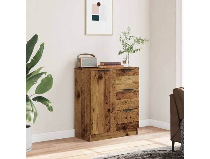 Elégant Buffet - vieux bois - 60x30x70 cm - bois d - MODERNE Buffet vieux bois 60x30x70 cm bois d'ingénierie 63510