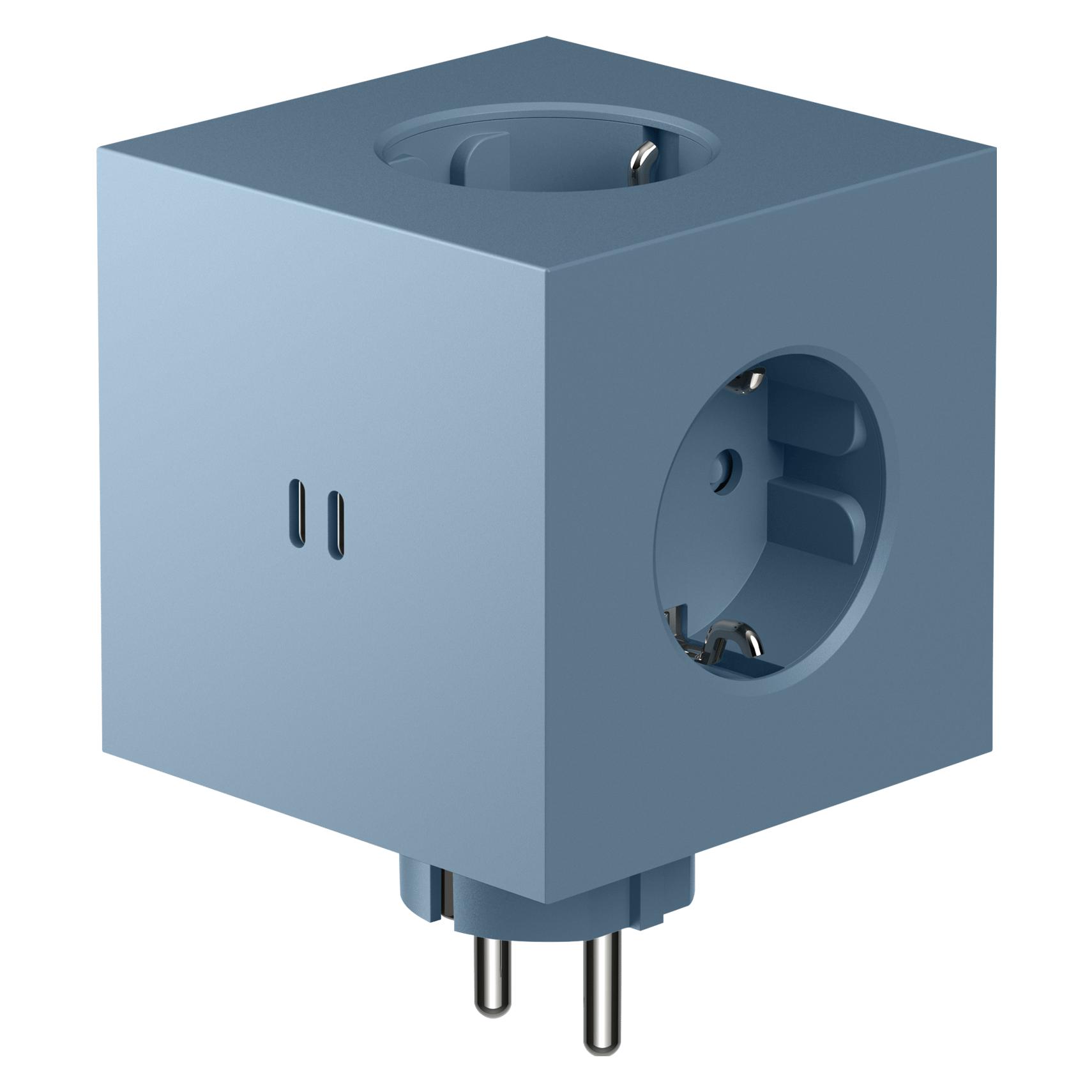 Avolt Square 2 USBc 30W - Shark Blue (30 W, 2 Ports) (SQ2-EUFC30-WMSHB)