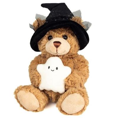 Teddy Hermann 94612 - Halloween Teddy mit Gespenst, Plüsch, 20 cm