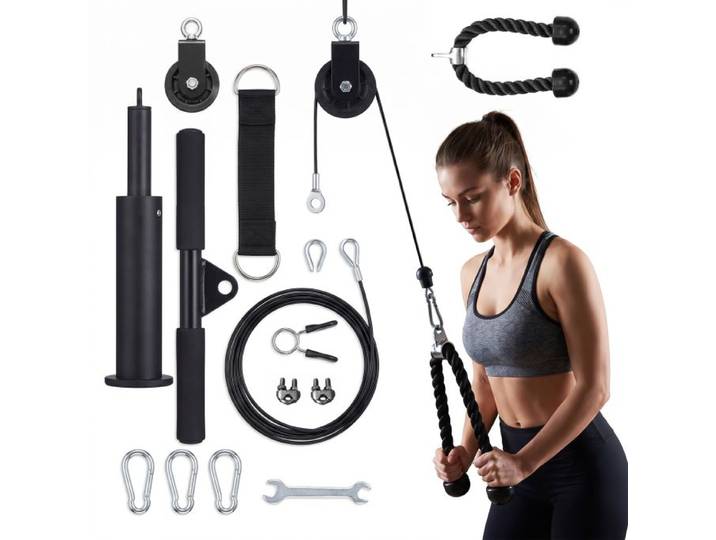 Relaxdays Kit poulie de traction