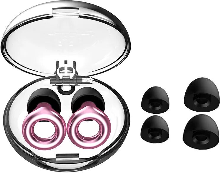 INF Bouchons d'oreilles antibruit et insonorisants avec poignées Or rose