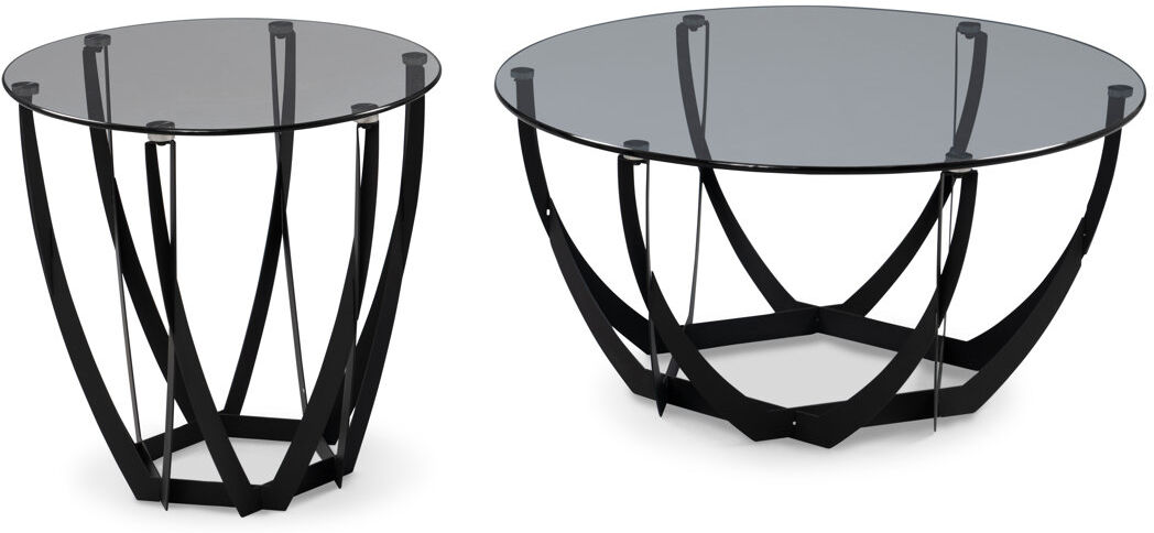 Metro Azera Frame Coffee Table Gray 40cm H X 80cm W X 80cm D