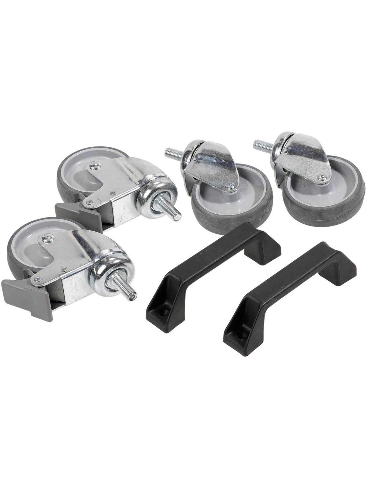 Raaco Handles & Castors w. brake