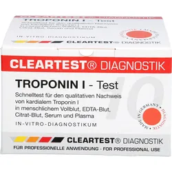 Troponin Infarkt Test Cleartest 10 ST