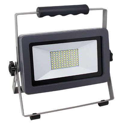 REV Ritter LED-schijnwerper met reflector, 50W, zilver-anthraciet