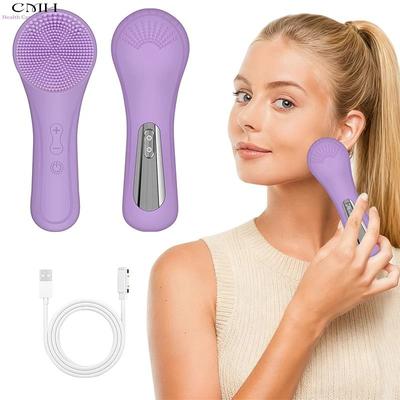 Uplift Picks Silicone Face Scrubber Sonic Facial Cleansing Brush For Pore Care Silicone Face Scrubber Sonic Facial Cleansing Brush For Pore Care