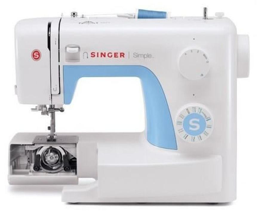 Singer Mechanische naaimachine Simple 3221 wit/lichtblauw