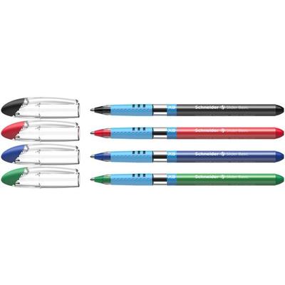 Schneider Kugelschreiber Slider Basic XB, 4er Set