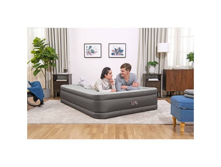 Bestway Luftbett Fortech mit Integrierter Pumpe 203x152x46 cm