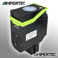 Ampertec Kompatibler Toner ersetzt Lexmark 75M20C0 cyan