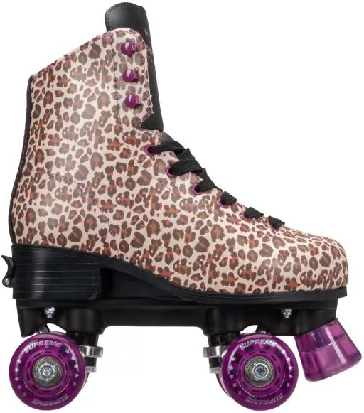 Rollschuhe Supreme Del Rey Leopard Verstellbar (Braun - 31-34)