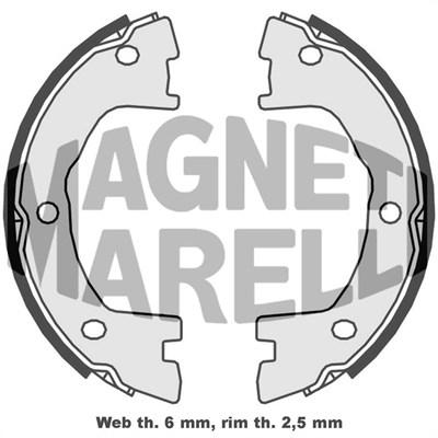 MAGNETI MARELLI Bremsbacke 360219198302 für Iveco