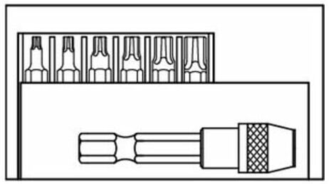 ART 89811 Reyher Bitsatz 32-teilig FS ; Industrial Quality Supplies (898110040320000)