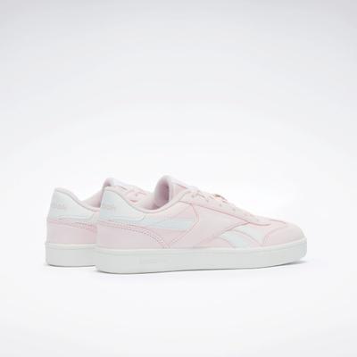 Sneaker REEBOK CLASSIC "REEBOK SMASH EDGE", Kinder, Gr. 38, weiß (frostedberry, frostedberry, ftwrweiß), Synthetik, Schuhe Sneaker