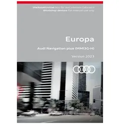 Audi Europa-Navigationskarten-Update für MMI 3G+ Festplatten-Navigationssysteme