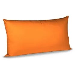 fleuresse Satin-Kissenbezug Satin 40 x 80 cm Orange