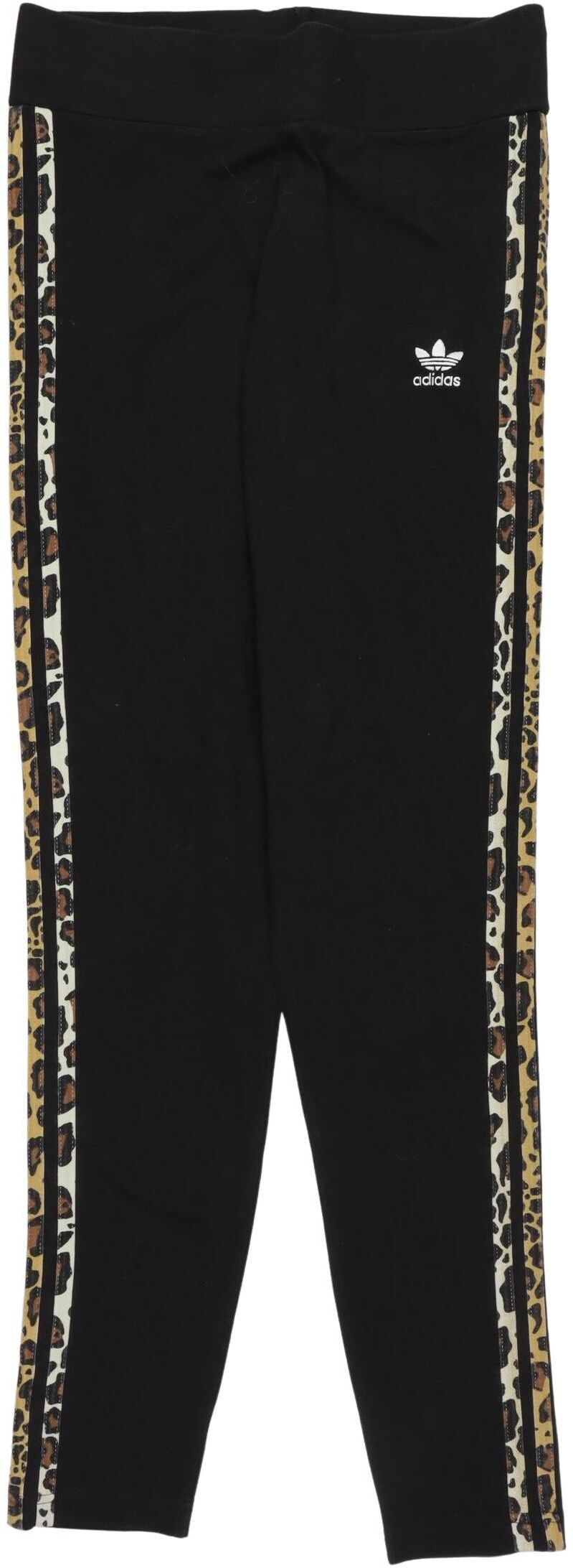 Adidas Originals Damen Stoffhose, Schwarz, Gr. W26, kein / Etikett - Second Hand