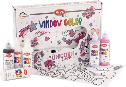 Window Color Set "Unicorn Love", 6x 90 ml