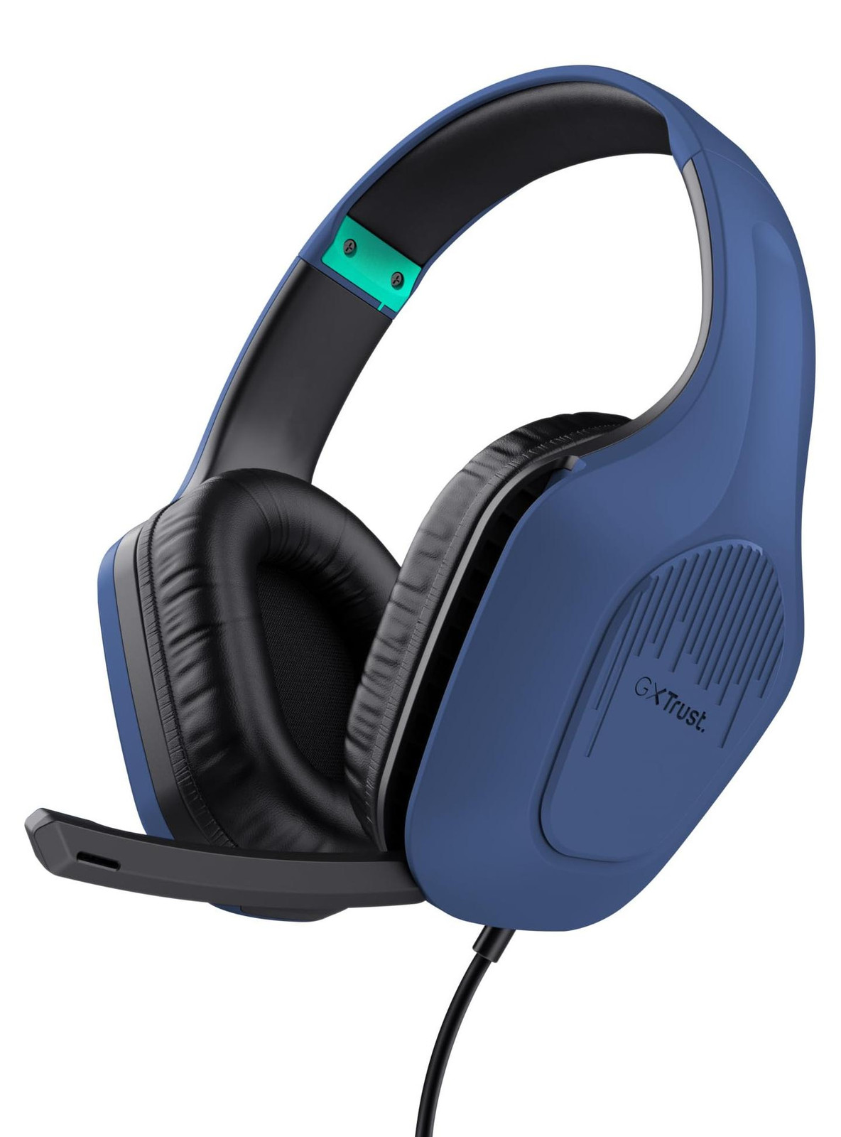 Trust Gaming GXT 418B Rayne Lichtgewicht Gaming Headset Blauw