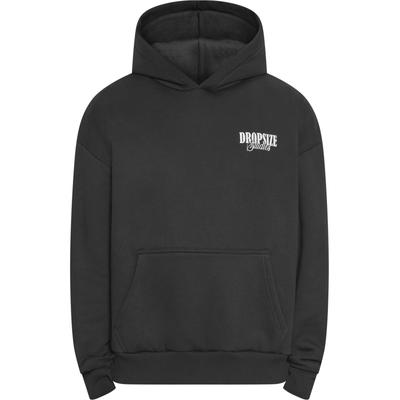 Kapuzenpullover DROPSIZE "Dropsize Herren Dropsize Heavy Oversize Dropsize Studios Hoodie", Herren, Gr. XS, schwarz, 70% Baumwolle, 30% Polyester, mehrfarbig, oversize, ohne Ausschnitt, Pullover Kapuzenpullover