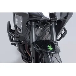 SW-Motech Kühlerschutz - Schwarz/Silbern. Versys 1000 (18-) / 1100 (24-).