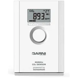 Garni 102Q, Thermometer + Hygrometer, Weiss