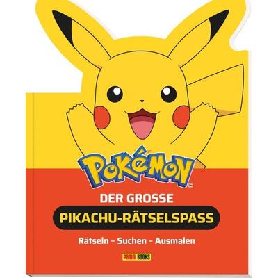 Pokémon: Der große Pikachu-Rätselspaß - Rätseln - Suchen - Ausmalen, Gebundene Ausgabe von Pokémon,Panini, Panini, 978-3-8332-4695-1